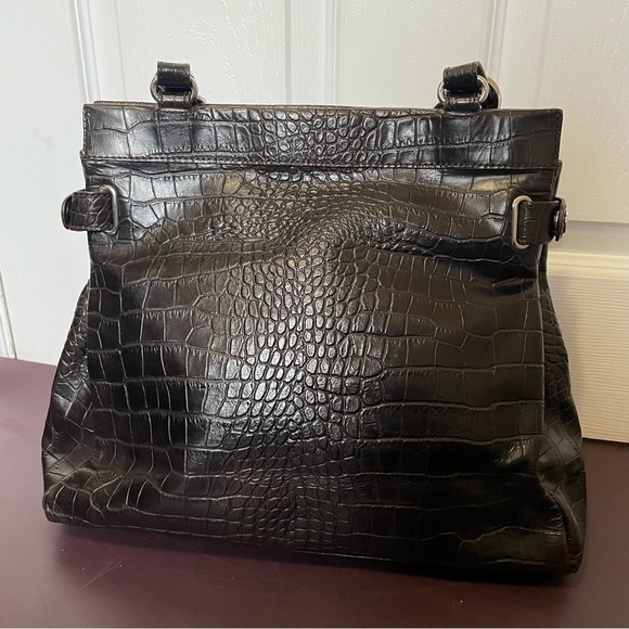 Kesslord Paris Brown Leather Classic Bag Purse - Picture 4 of 7